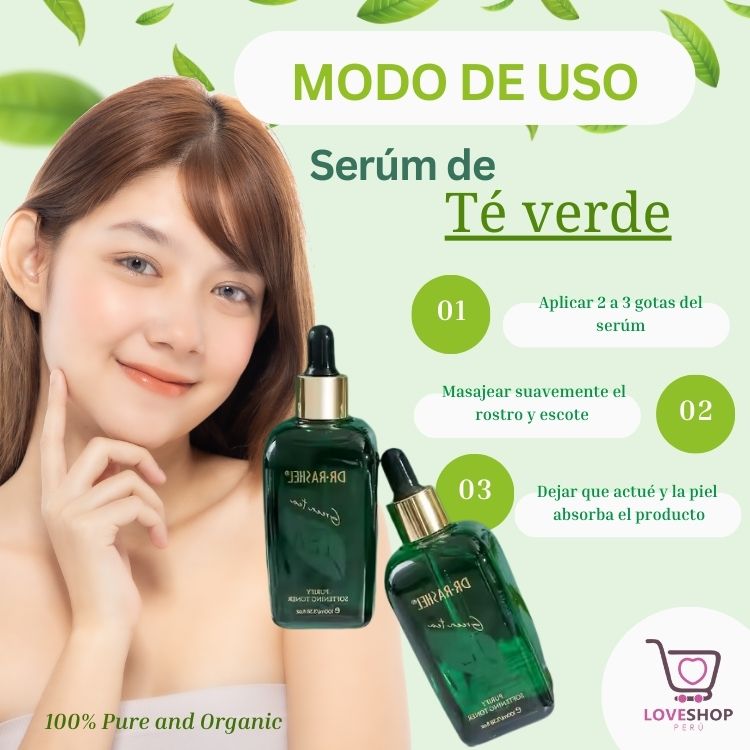 SERUM DE TE VERDE DEL DR. RASHEL
