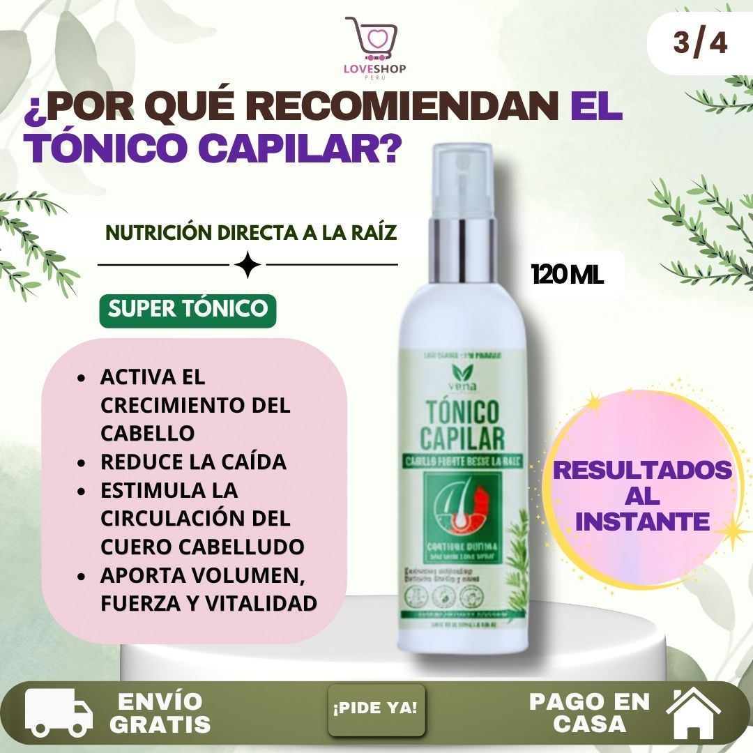 TÓNICO CAPILAR ANTICAÍDA 120 ML