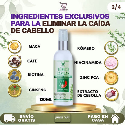 TÓNICO CAPILAR ANTICAÍDA 120 ML