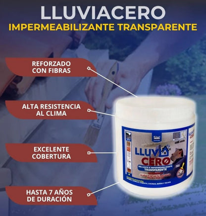 🚫LLUVIACERO: SELLADOR IMPERMEABILIZANTE PARA GRIETAS DEL HOGAR😱😱