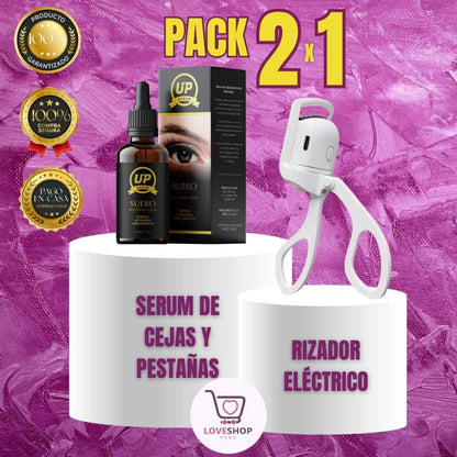 ⭐⭐2x1⭐⭐SERUM DE CRECIMIENTO + RIZADOR ELÉCTRICO DE PESTAÑAS👁️‼️‼️