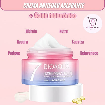 ⭐BIOAQUA V7⭐: CREMA ANTIEDAD ACLARANTE CON ÁCIDO HIALURÓNICO - TODO TIPO DE PIEL🤩