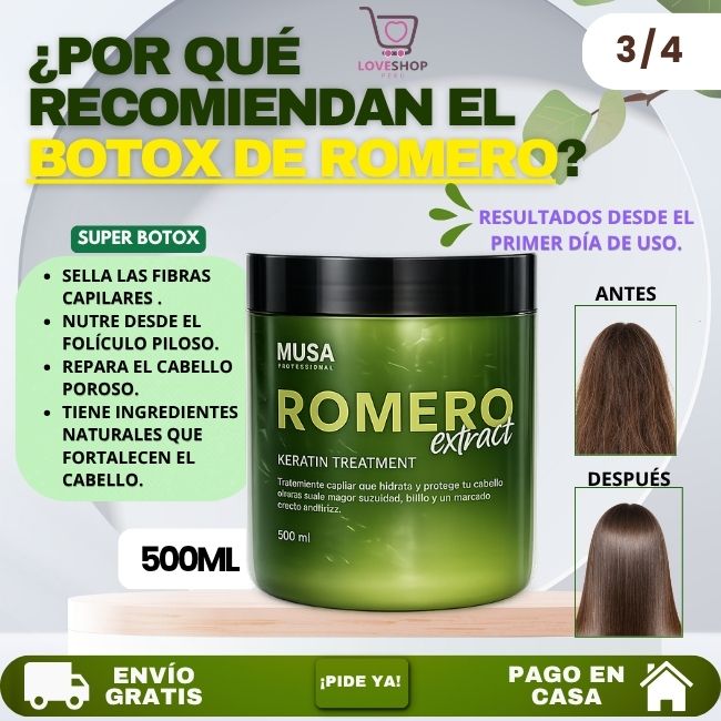 TRATAMIENTO BOTOX  ANTI-FRIZZ DE 500 ML